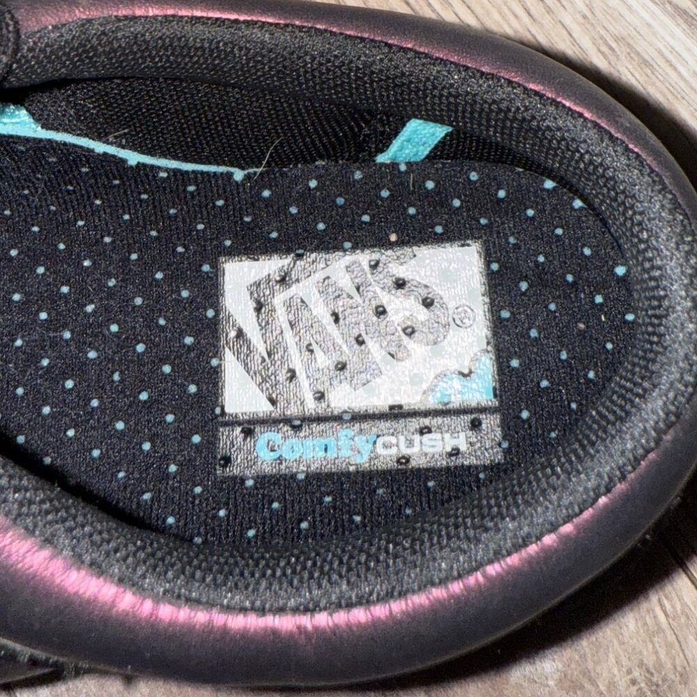 Metallic Comfy Cush Old Skool Vans - Picture 5 of 5